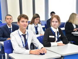Новобранцы образовательного проекта "Газпром-класс"