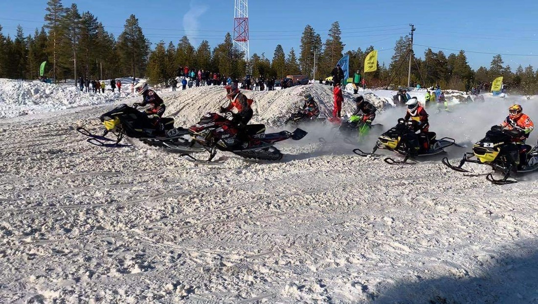 V этап чемпионата и первенства России, чемпионат Мотоциклетной Федерации России по кроссу на снегоходах