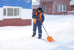 Дворник Антон Трипольский безупречно уберет снег там, где с этим не справится специализированный КамАЗ