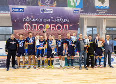Команда "Факел" ООО "Газпром добыча Уренгой" стала победителем двухдневных соревнований по флорболу