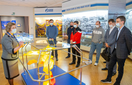 Экскурсия в Музее истории ООО «Газпром добыча Уренгой»