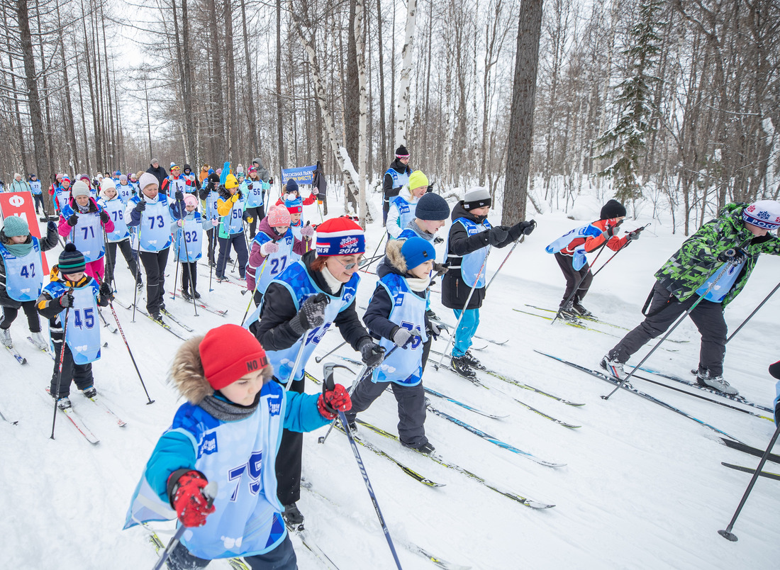 Профсоюзная лыжня «Бежим вместе» для работников и членов их семей