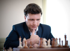 Тимофей Ильин — представитель команды ООО «Газпром добыча Уренгой» в турнире по шахматам