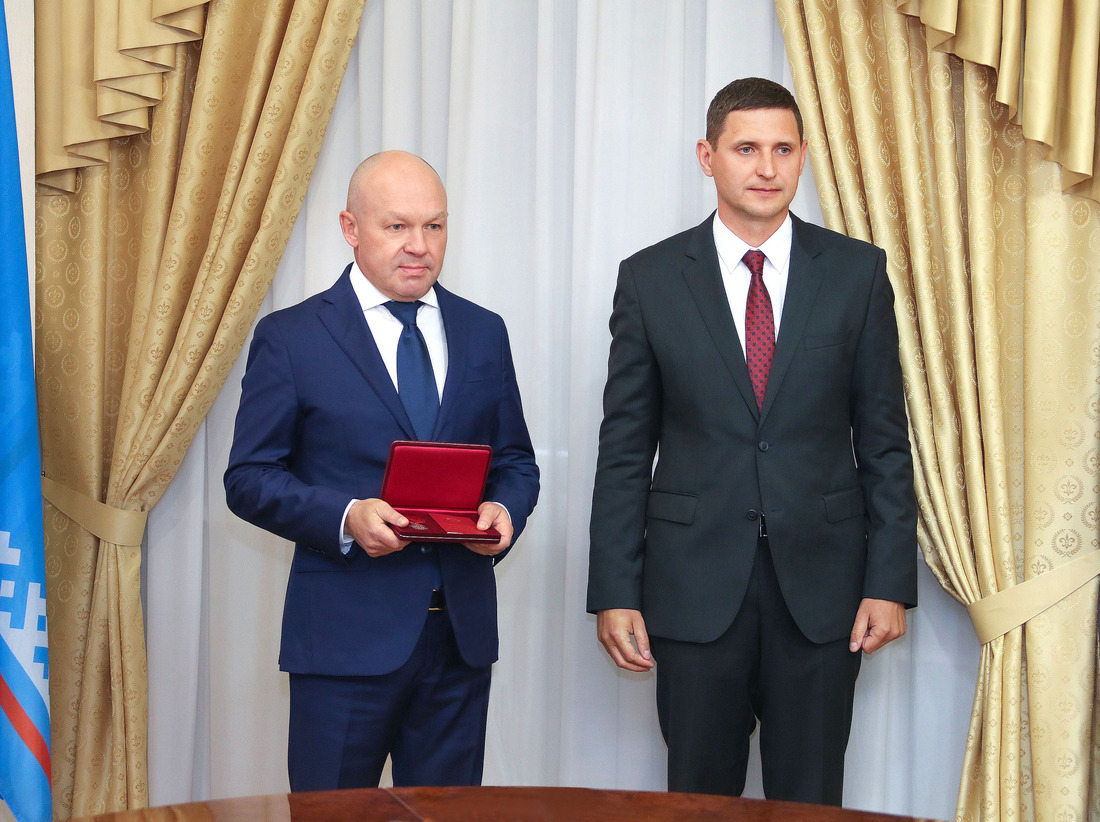 Александр Корякин награжден медалью ордена «За заслуги перед Отечеством» II степени