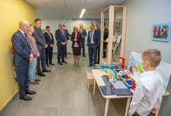 Гости посетили городские социальные объекты, строящиеся в Новом Уренгое при финансовом участии ПАО Газпром