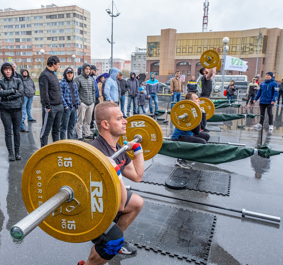 Новоуренгойские любители спорта продемонстрировали свою форму