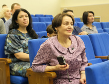 Презентация календарной продукции состоялось в конференц-зале ССО и СМИ ООО "Газпром добыча Уренгой"