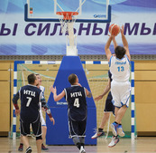 Соревнования по баскетболу среди работников ООО "Газпром добыча Уренгой"