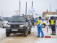 Практический этап конкурса „Лучший водитель транспортного средства ООО„Газпром добыча Уренгой“