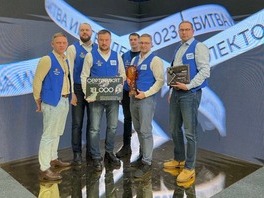 Сборная команда ООО «Газпром добыча Уренгой» по интеллектуальным играм «Борцы с умом»