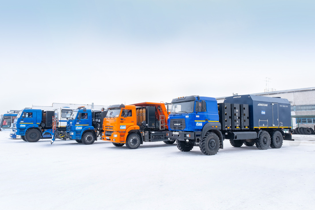 Ежегодно автопарк ООО «Газпром добыча Уренгой» пополняется транспортными средствами, работающими на метане