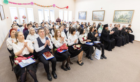 На торжественной церемонии в новоуренгойской православной гимназии
