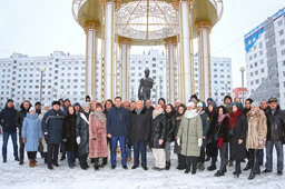 Коллектив ООО "Газпром добыча Уренгой" отдал дань памяти всенародно любимому барду, артисту и поэту