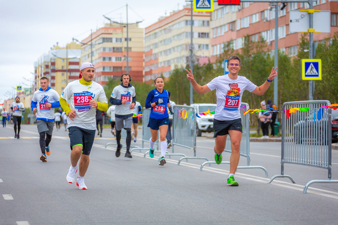«Ямальский марафон — 2022» объединил более 300 любителей бега