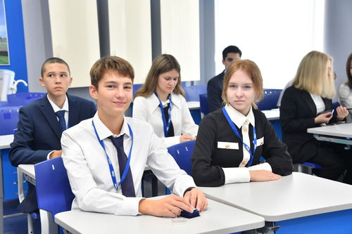 Новобранцы образовательного проекта "Газпром-класс"