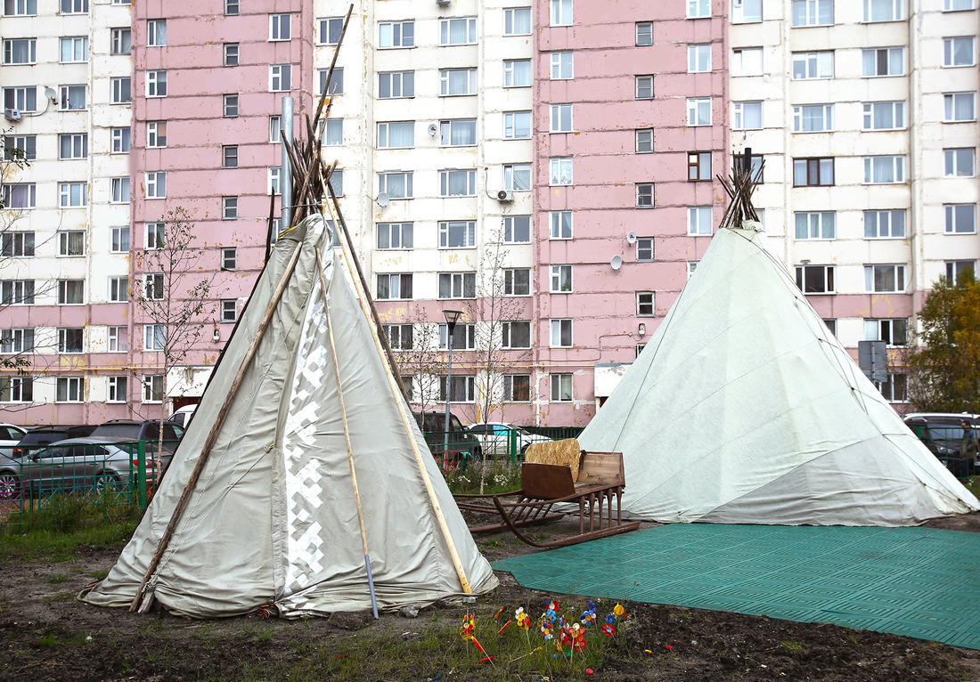В этнопарке наглядно представлена история коренных народов Ямала