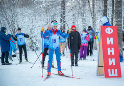 Лыжные гонки среди сотрудников ООО «Газпром добыча Уренгой»