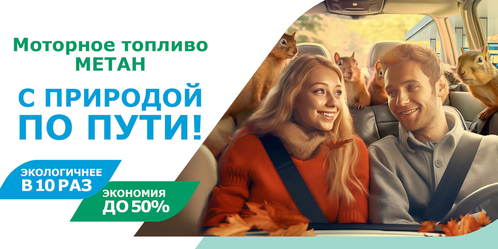 Моторное топливо метан. С природой по пути