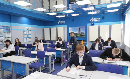 Школьники «Газпром —классов» пробуют свои силы в Отраслевой олимпиаде