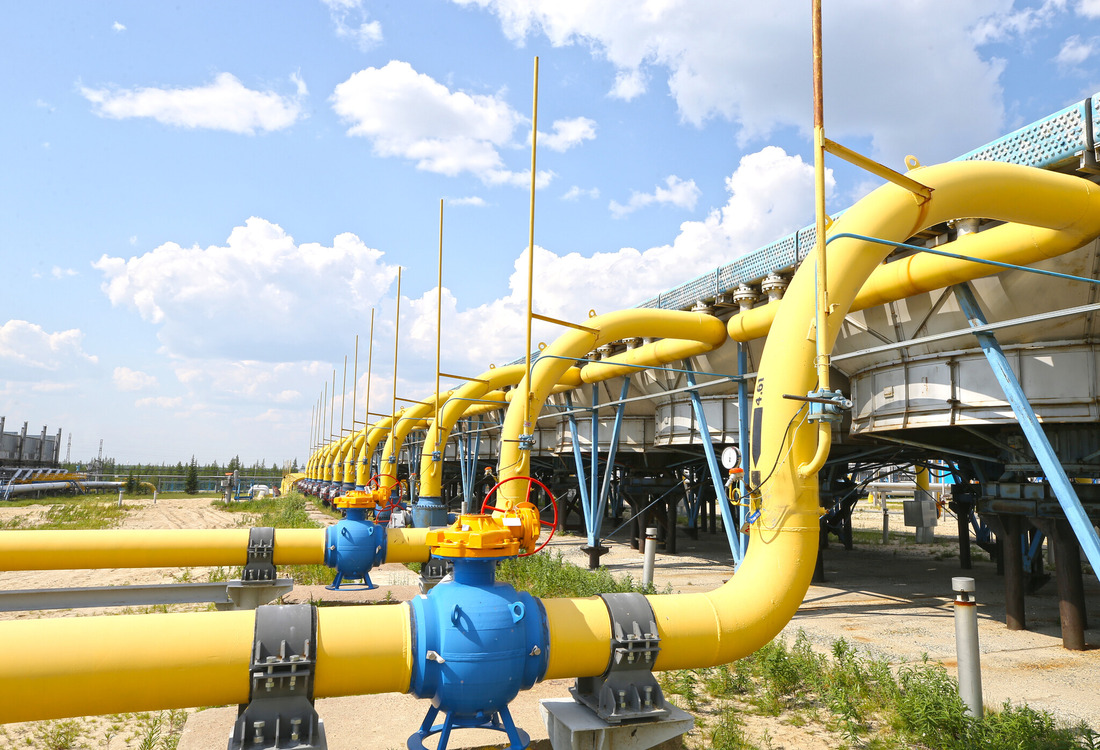 Установка комплексной подготовки газа № 9 Уренгойского нефтегазоконденсатного месторождения