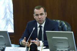 Заместитель губернатора Тюменской области В. Шумков