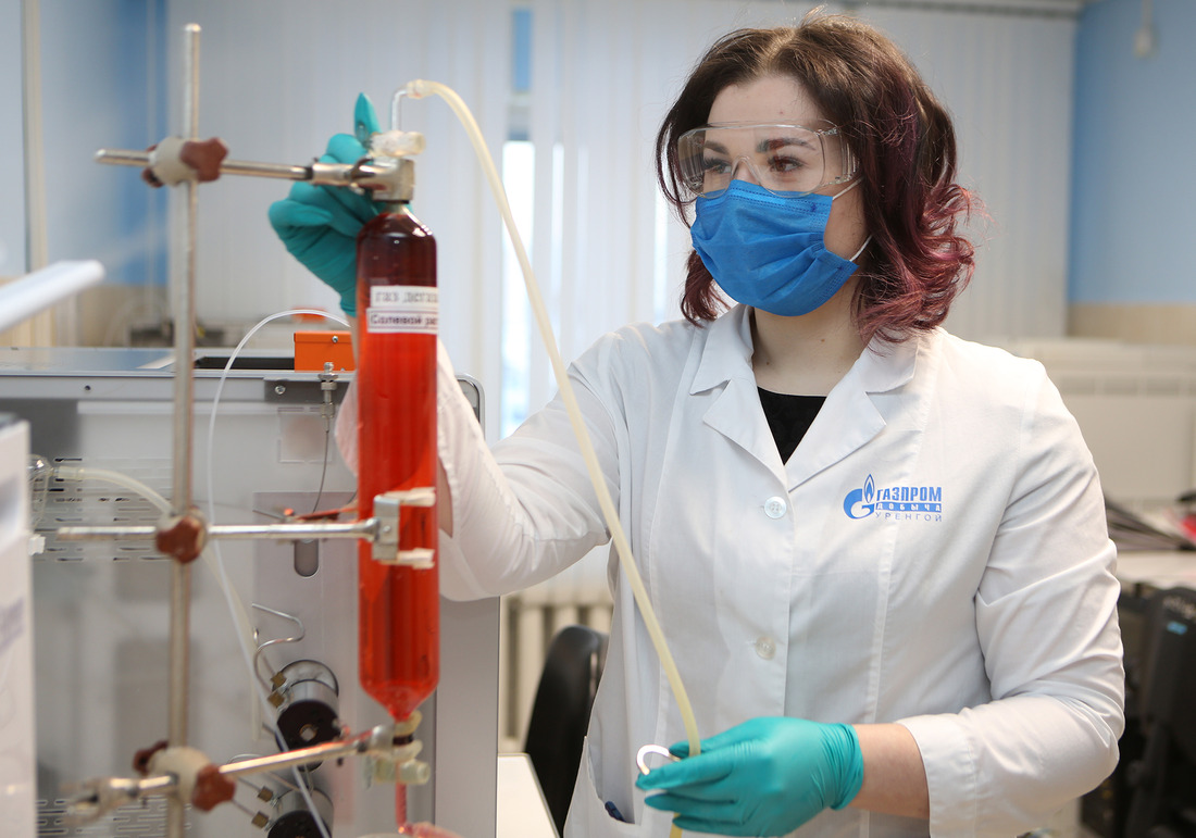 Наталья Назарова, лаборант химического анализа Инженерно-технического центра ООО «Газпром добыча Уренгой»