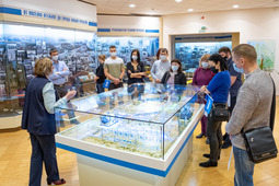 Для посетителей музея была организована тематическая экскурсия «Уренгойскому месторождению 55 лет»