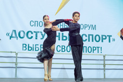 Воспитанники спортивно-танцевального клуба танцоры «ОНиОНА»