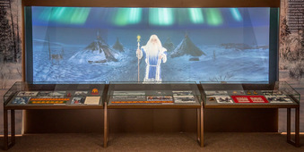 Любимый посетителями музея Ямал-Ири в зале "Народы Севера"