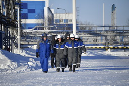Пожарно-тактические учения в ООО «Газпром добыча Уренгой» проводятся несколько раз в год
