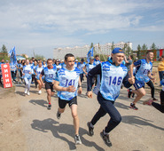 «Бежим вместе» — летний забег, организованный Объединенной первичной профсоюзной организацией «Газпром добыча Уренгой профсоюз»