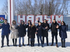 Молодые специалисты ООО "Газпром добыча Уренгой" с благородной миссией в Надыме