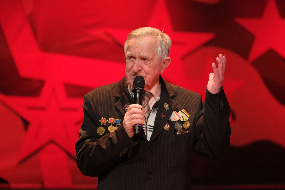 Анатолий Алешкин, председатель Новоуренгойской организации ветеранов Великой Отечественной войны