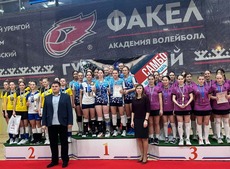 Юные волейболисты "Газпром добыча Уренгой" достойно выступили на Первенстве ЯНАО