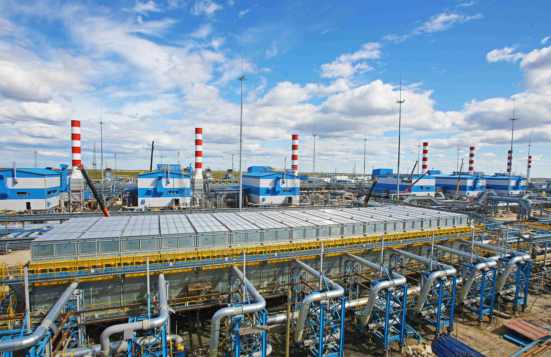 Строительство валанжинской дожимной компрессорной станции на газоконденсатном промысле № 11 Уренгойского газопромыслового управления