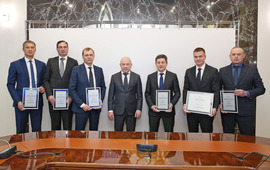 Авторский коллектив ООО «Газпром добыча Уренгой», удостоенный премии ПАО «Газпром» в области науки и техники в 2022 году