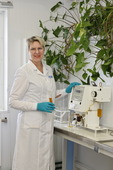 Ольга Гудкова, лаборант химического анализа Инженерно-технического центра, заняла второе место в конкурсе «Лучшие показатели АПК, ПК»
