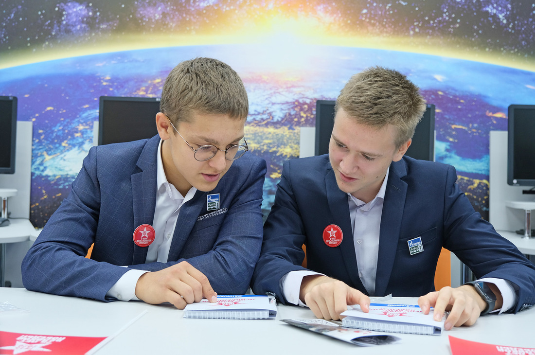 Ученики «Газпром-класса» с интересом участвуют в диалоге